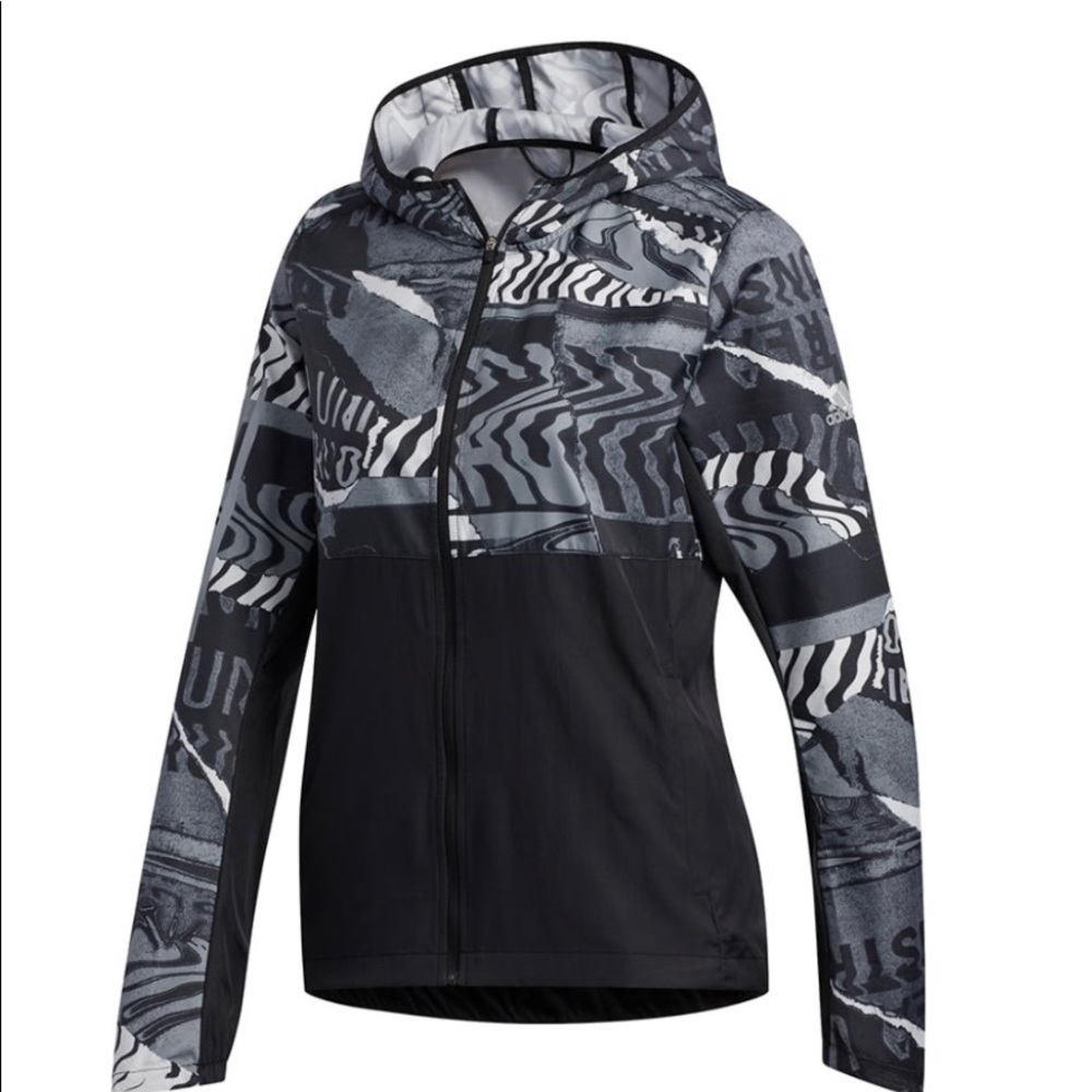 Brand New Adidas Own The Run Jacket (Small)